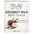 Face Body Scrub Exfoliating Organic Nourishing Coconut Milk